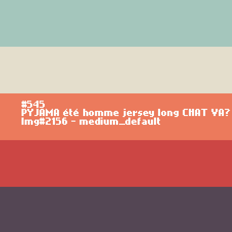 PYJAMA homme jersey long CHAT VA?