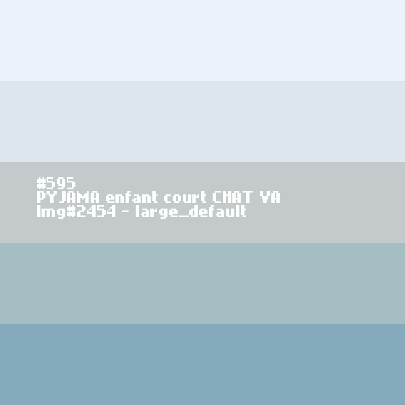 PYJAMA enfant court CHAT VA