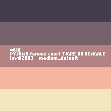 Pyjashort voor vrouwen TIGRE DU BENGALE