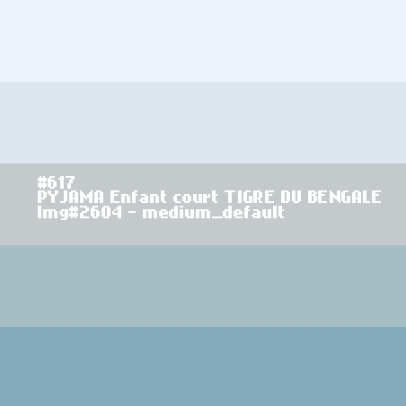 PYJAMA Enfant court Tigre du Bengale