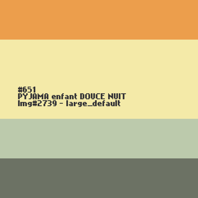 PYJAMA hiver enfant DOUCE NUIT