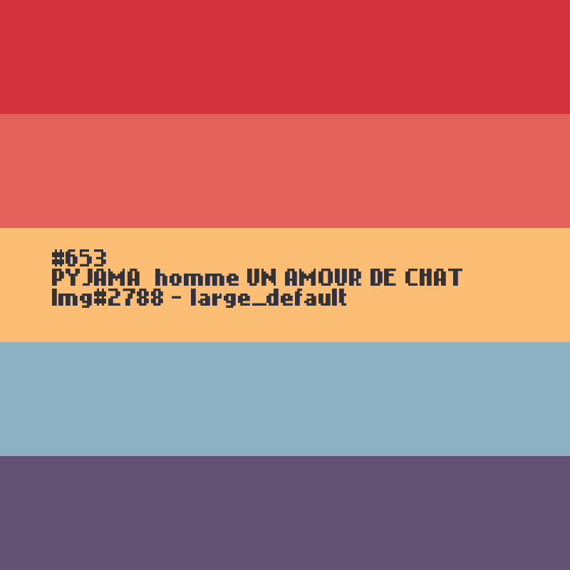 PYJAMA voor vrouwen UN AMOUR DE CHAT