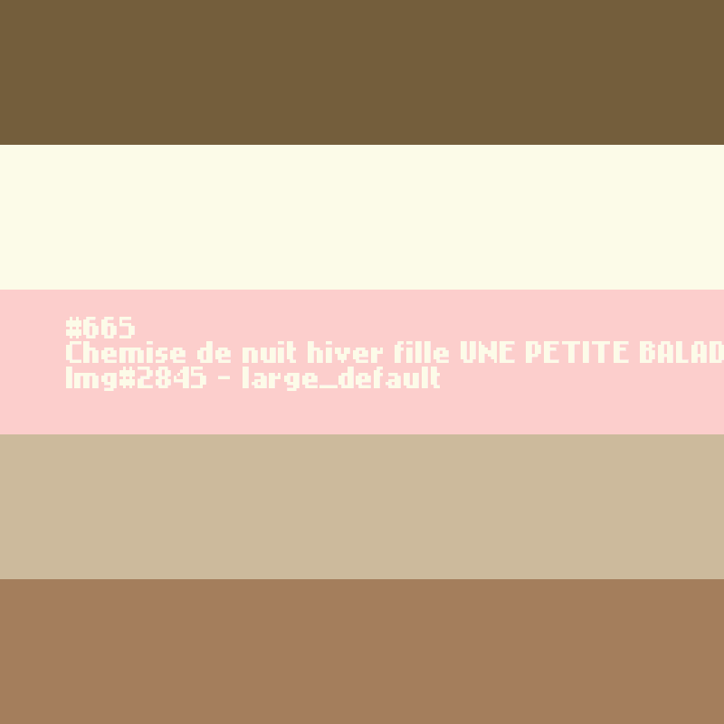 Nachthemd voor meisjes UNE PETITE BALADE