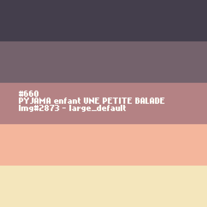 PYJAMA voor kinderen UNE PETITE BALADE?