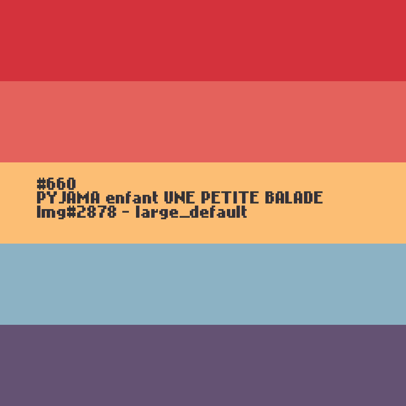 PYJAMA voor kinderen UNE PETITE BALADE?