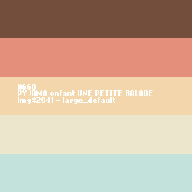 PYJAMA voor kinderen UNE PETITE BALADE?