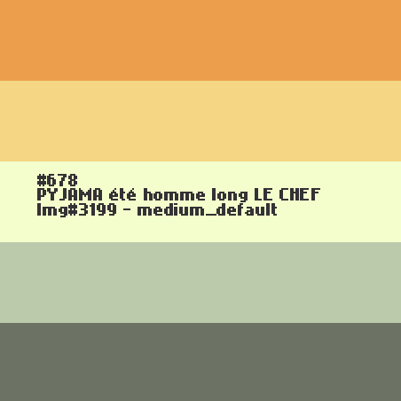 PYJAMA homme long LE CHEF