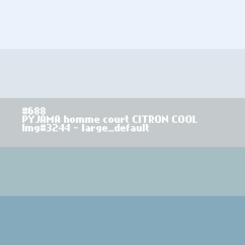 PYJAMA homme court COOL