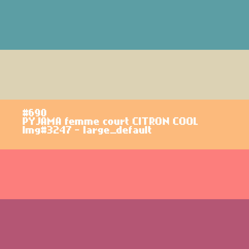 PYJAMA femme court COOL