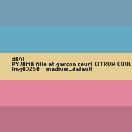 Pyjashort voor jongens en meisjes COOL