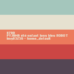 PYJAMA enfant long ROBOT