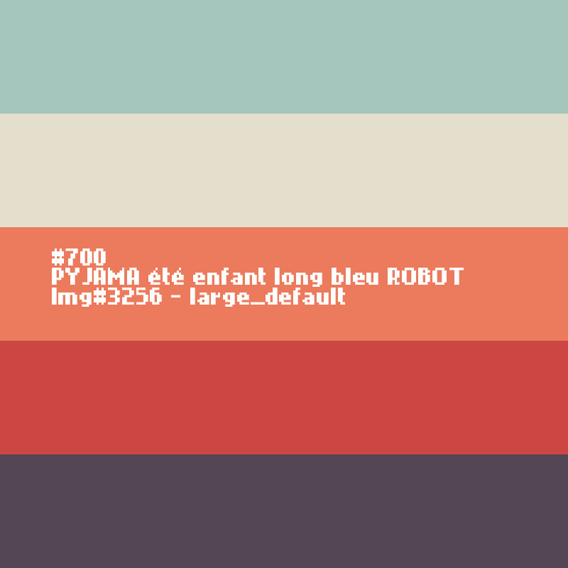 PYJAMA enfant long ROBOT