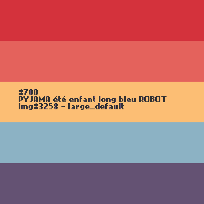 PYJAMA enfant long ROBOT