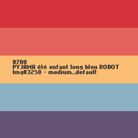 PYJAMA enfant long ROBOT