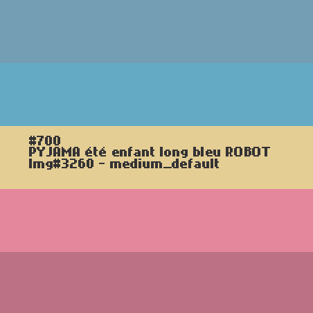 PYJAMA enfant long ROBOT