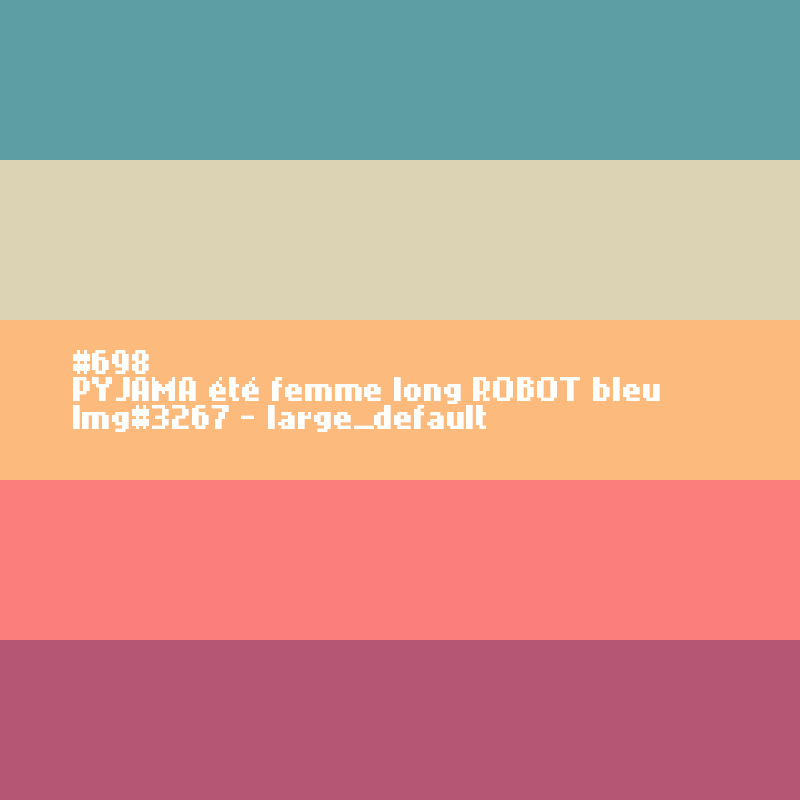 Lange pyjama voor vrouwen ROBOT