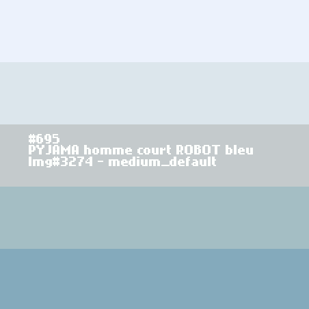 PYJAMA homme court ROBOT