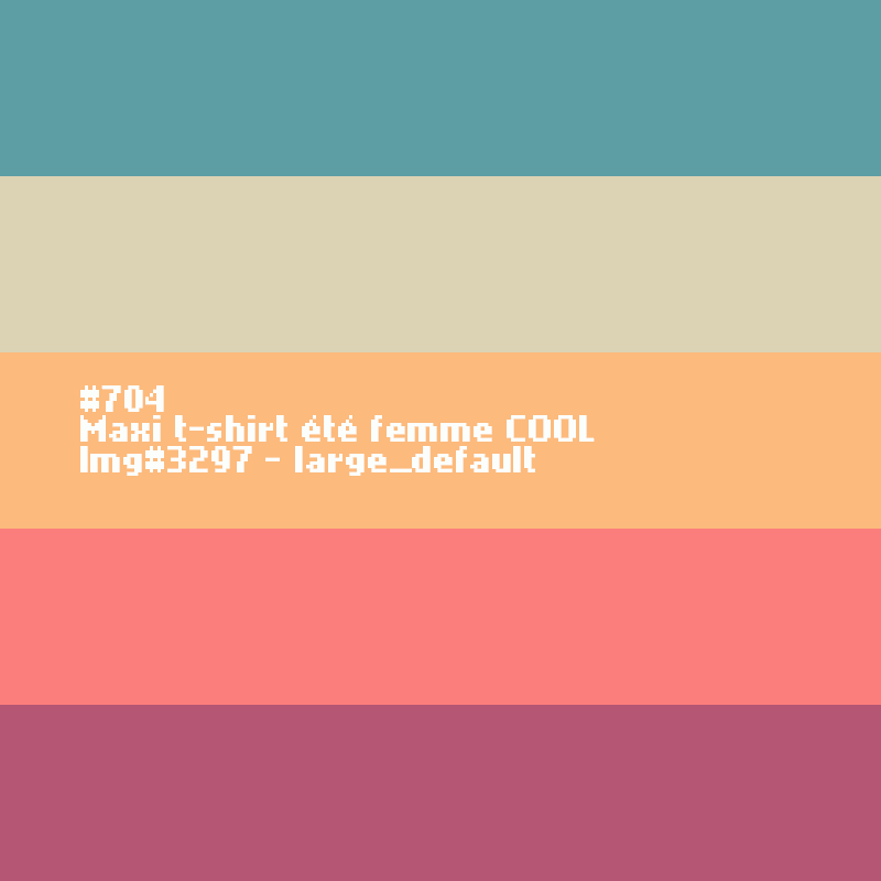 Maxi t-shirt femme COOL