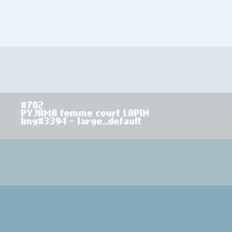 Pyjashort voor vrouwen LE LAPIN