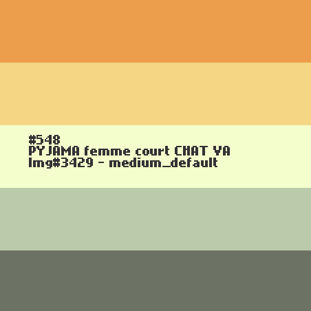 PYJAMA femme court CHAT VA