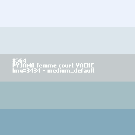 PYJAMA femme court VACHE