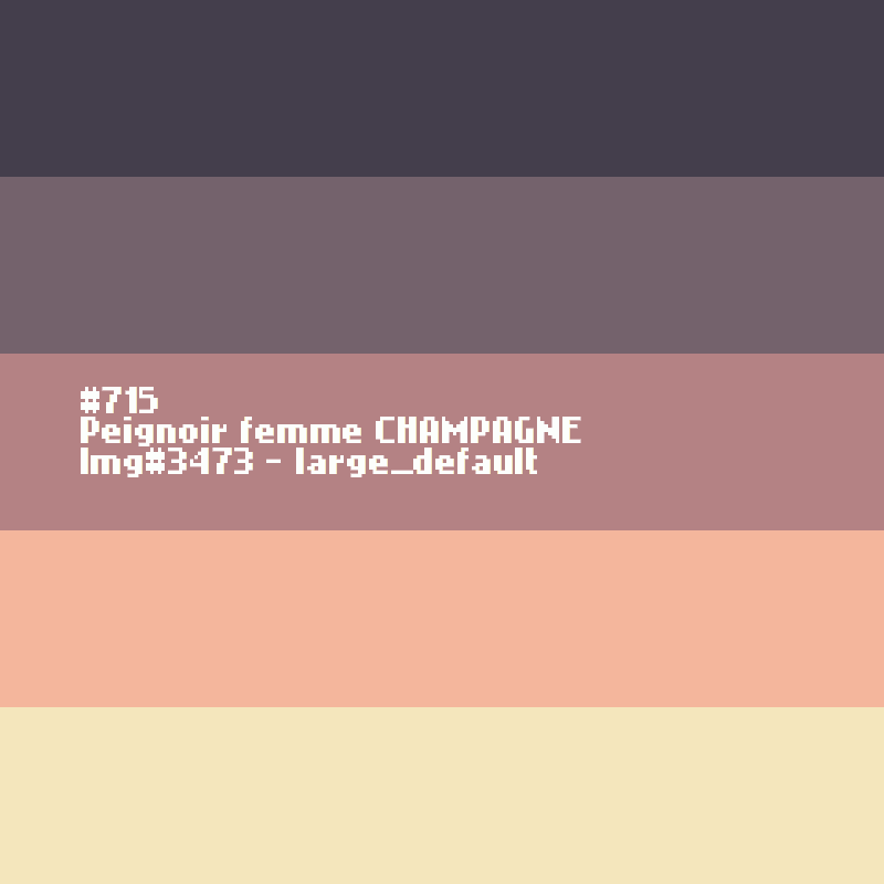 Peignoir femme Sable