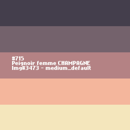 Peignoir femme Sable