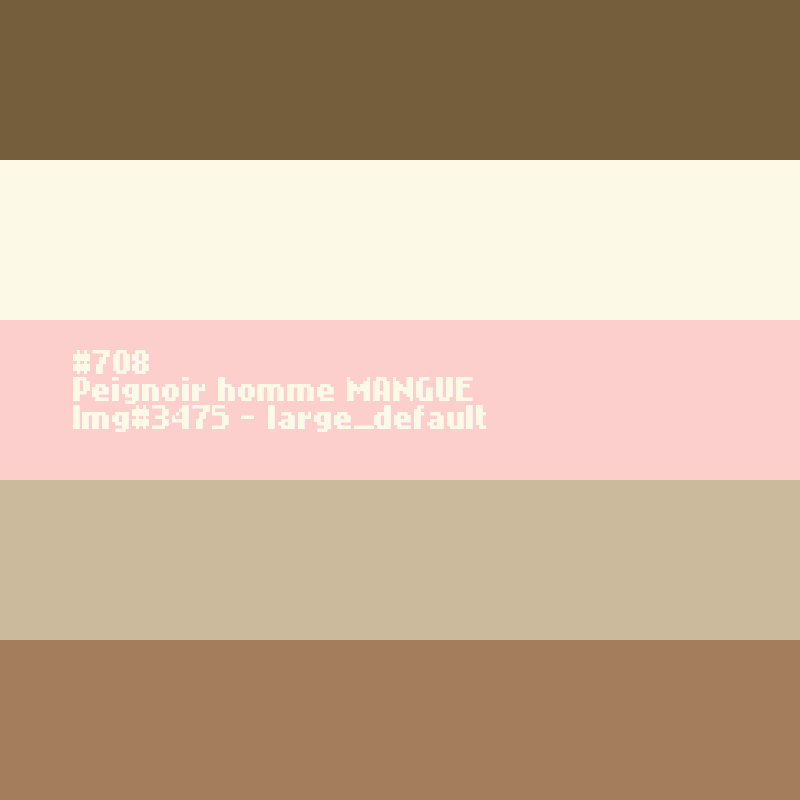 Peignoir homme MANGUE