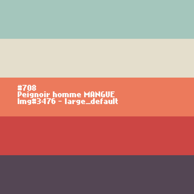 Peignoir homme MANGUE