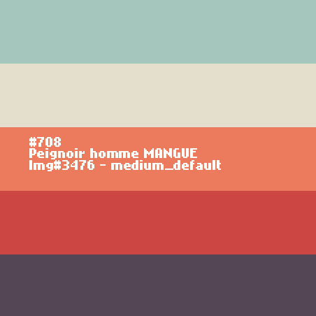 Peignoir homme MANGUE