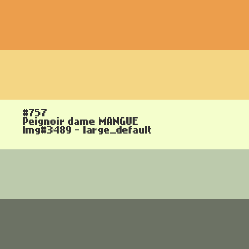 Peignoir dame MANGUE