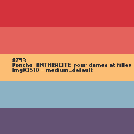 Poncho GRIJS voor dames en meisjes