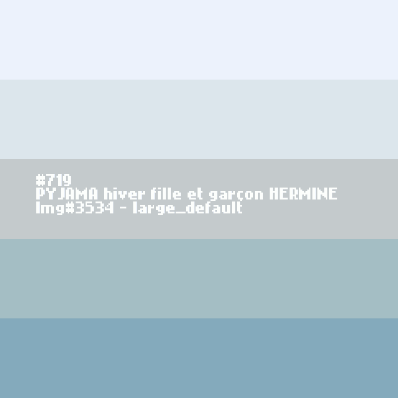 PYJAMA hiver fille et garçon HERMINE