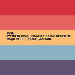 PYJAMA hiver dame HERMINE