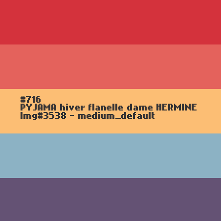 PYJAMA hiver dame HERMINE