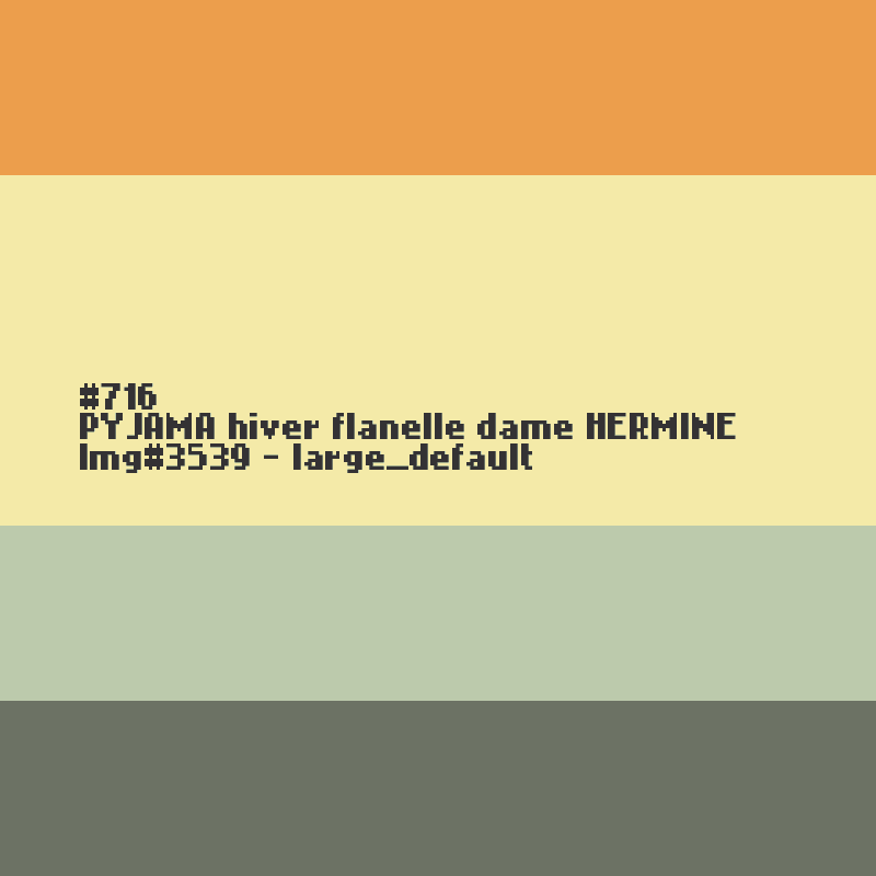 PYJAMA hiver dame HERMINE