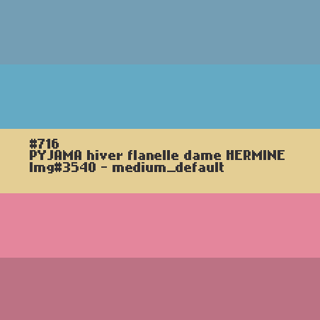 PYJAMA hiver dame HERMINE