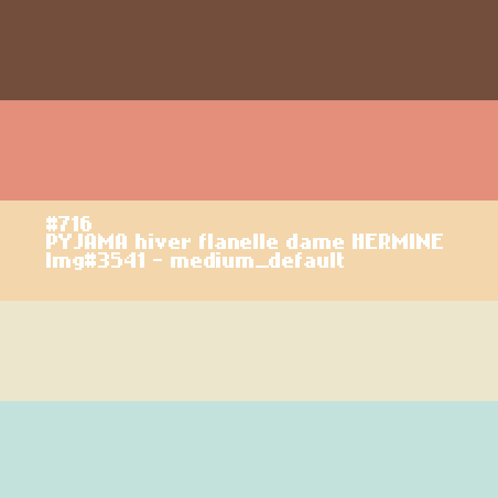 PYJAMA hiver dame HERMINE