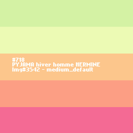 PYJAMA hiver homme HERMINE