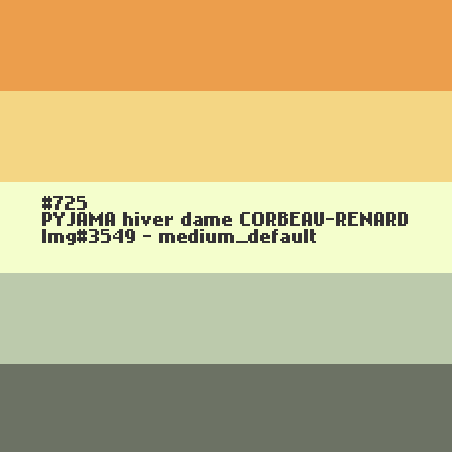 PYJAMA hiver dame CORBEAU/RENARD