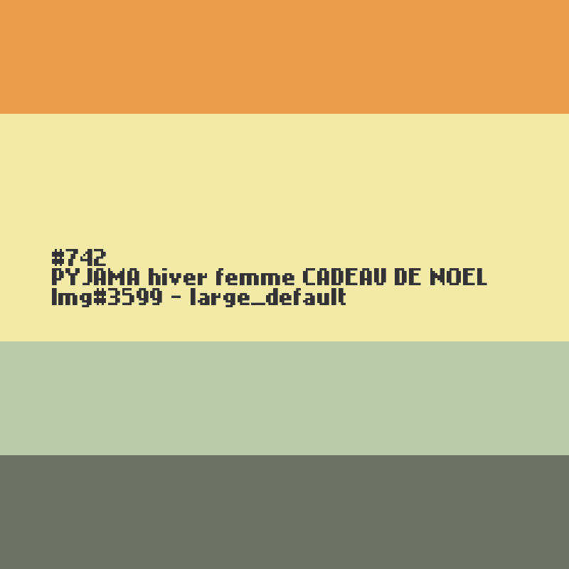 PYJAMA hiver femme Cadeau de Noël