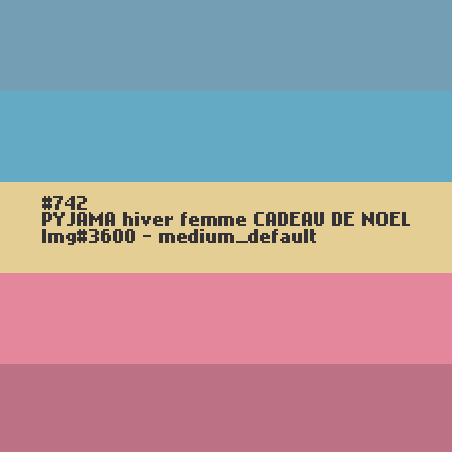 PYJAMA hiver femme Cadeau de Noël