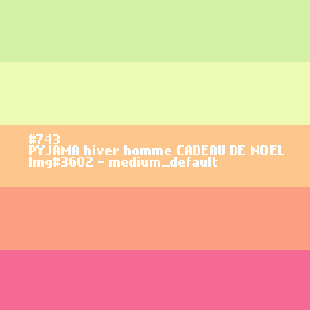 PYJAMA hiver homme Cadeau de Noël