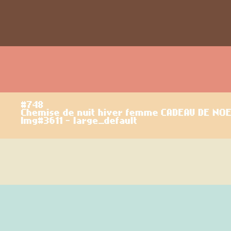 Chemise de nuit hiver femme CADEAU de Noël