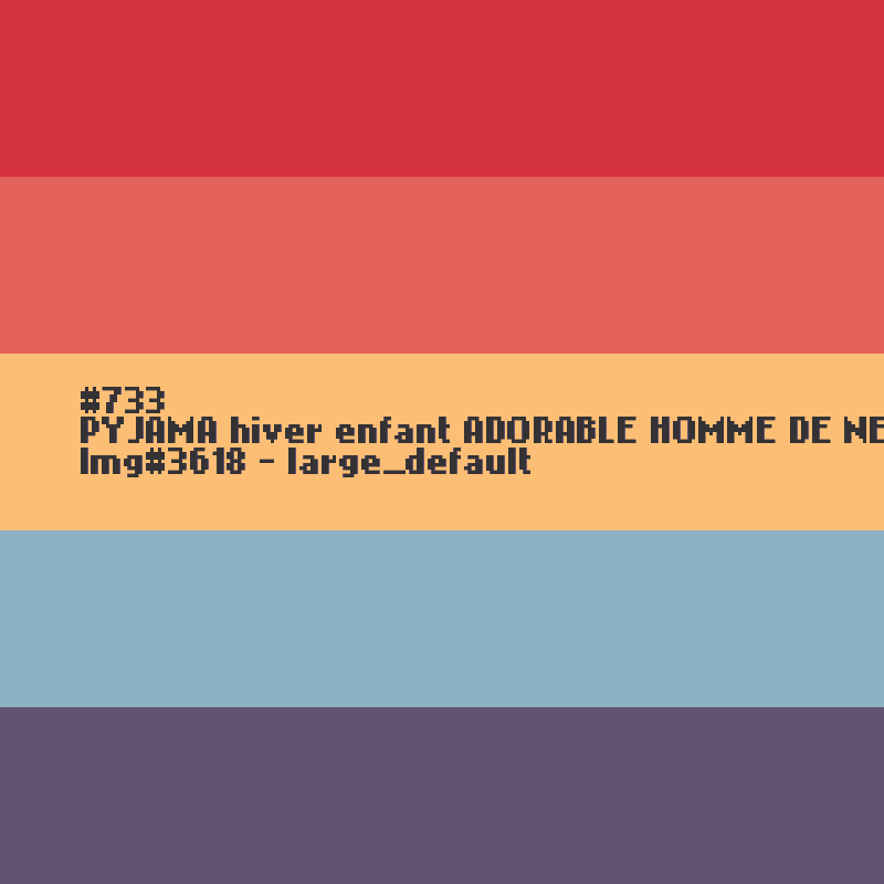 Winter pyjama voor kinderen  L'Adorable homme de neige