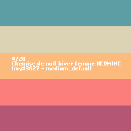 Chemise de nuit hiver femme HERMINE