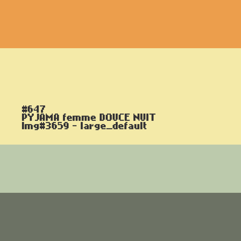 PYJAMA hiver femme DOUCE NUIT
