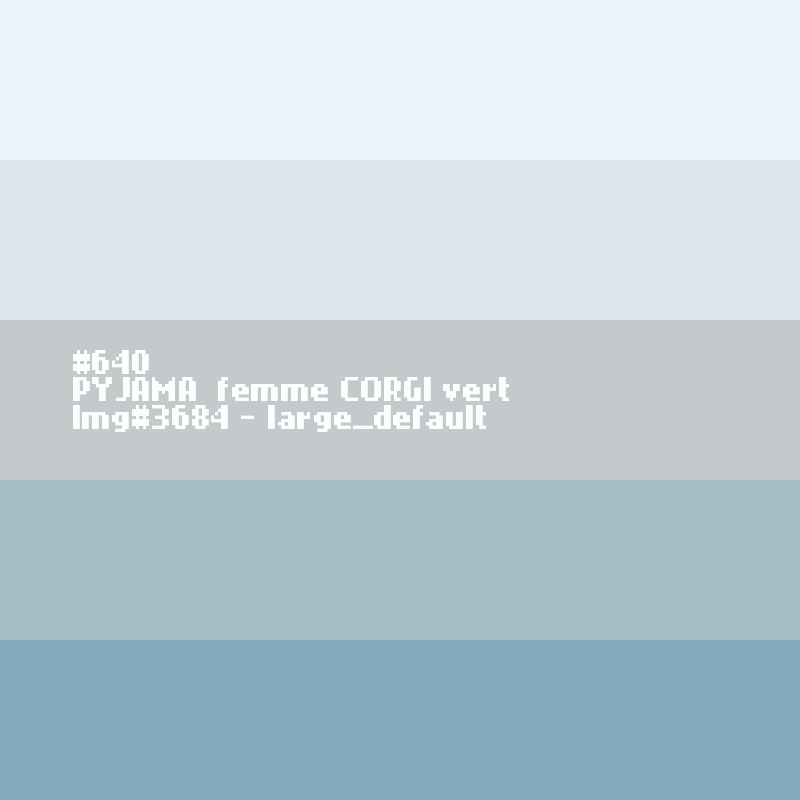 PYJAMA voor vrouwen CORGI groen