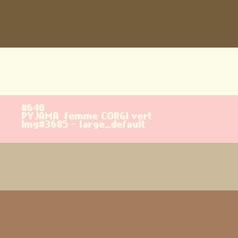 PYJAMA voor vrouwen CORGI groen
