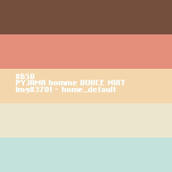 PYJAMA hiver homme DOUCE NUIT